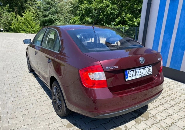 Skoda RAPID cena 26900 przebieg: 184450, rok produkcji 2013 z Szczecinek małe 596